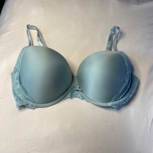 Victoria’s Secret push-up size 34DD aqua blue